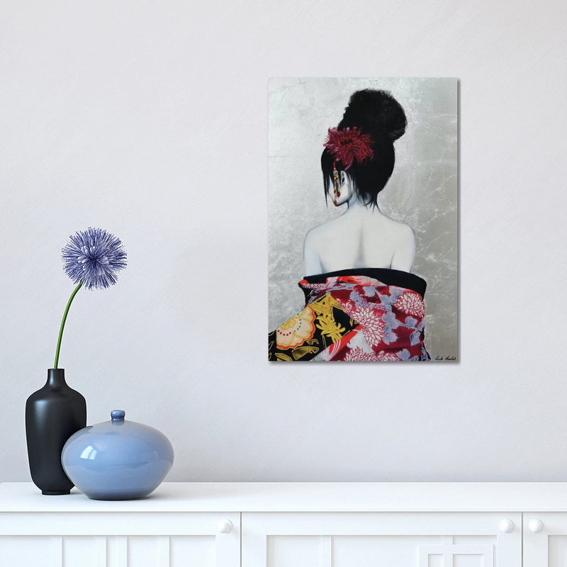 Senkai by Linda Charles - Painting on Canvas, Wrapped Canvas, 45.72cm H x 30.48cm W x 1.91cm D