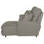 Canapé modulaire inclinable électrique 3 pièces avec 1 méridienne et 1 fauteuil inclinable Mcpherson-65511848