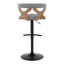 Tabouret pivotant à hauteur réglable-93570902