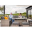 Rosen 9 - Person Garden Lounge Set with Cushions