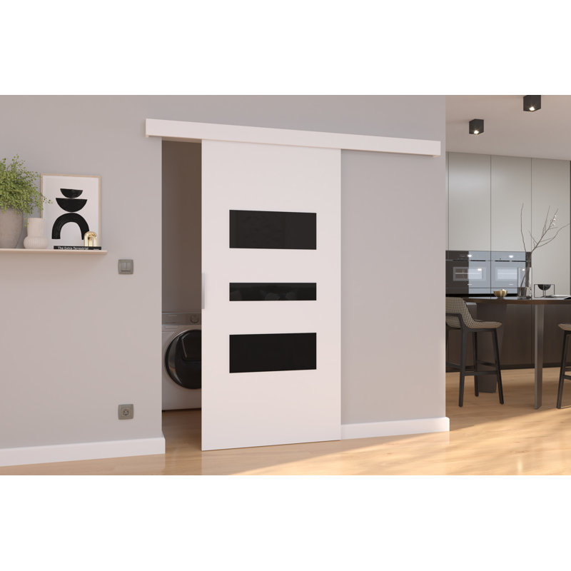 Ralphs Sliding Door Prefinished, 106cm W x 205cm H, Sonoma Oak