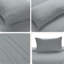 luxury Microfiber Satin Stripe Duvet cover set with 2 pillow cases -118831584-118831587