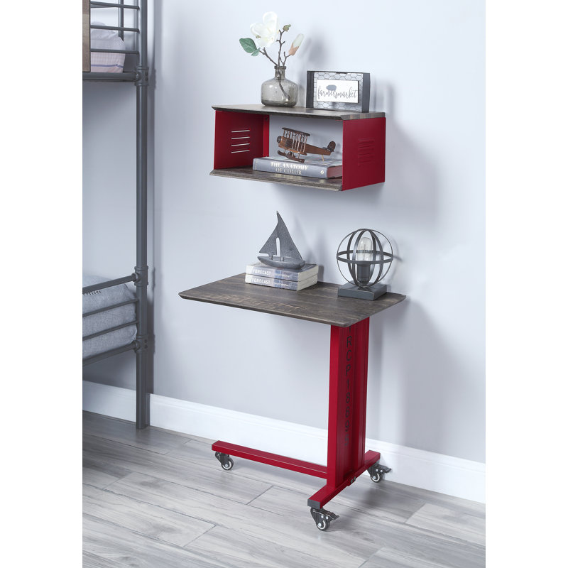 Table de bout Baldwynn, Rouge