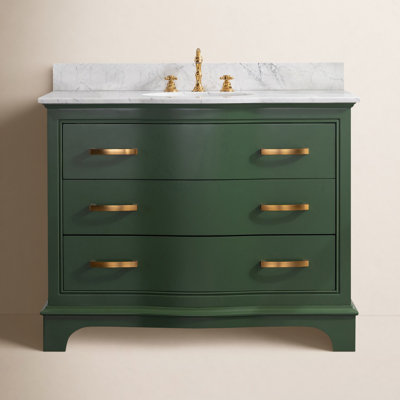 Goleta 42" Pine Single Bathroom Vanity