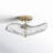 Glass Semi Flush Mount-92389067