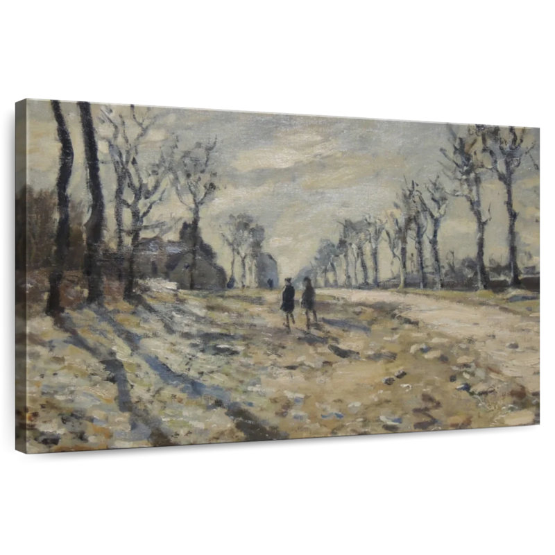 Alvord neige au coucher du soleil, H 20 po x l 30 po