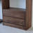 Classic black walnut bookcase