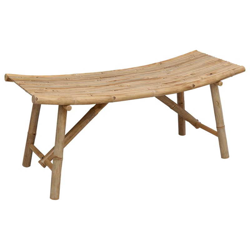 Bamboo Outdoor Bench