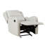 Fauteuil inclinable en similicuir rembourré 1pc-15867851