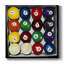 Rétro billard - impression-966098590