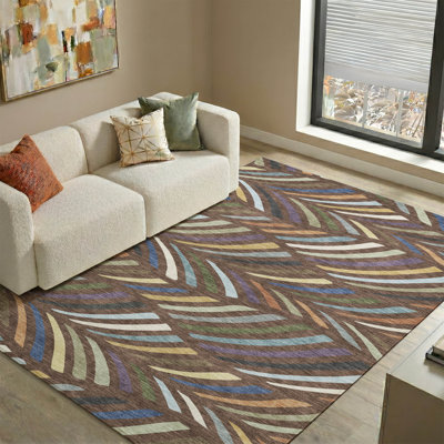 Tapis moderne lavable à la machine de qualité supérieure Mayfield AMF2475