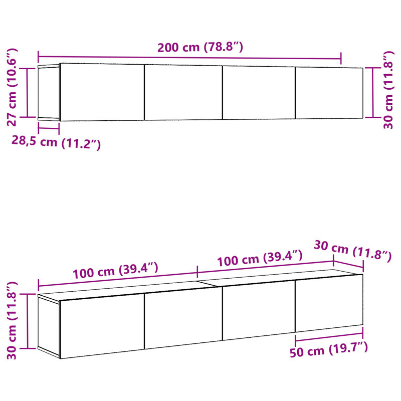 TV Stand for TVs up to 78"