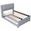 Lit plateforme double avec lit gigogne et lit gigogne double-1789912272