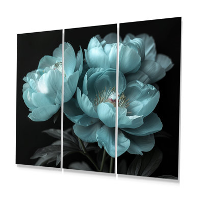 Ensemble d'art mural Runkle - pivoines
