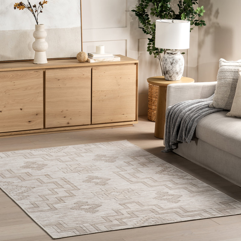 Avni SpinClean Southwestern Machine Washable Area Rug, Runner 2'8" x 8'