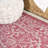 Massimo Bohemian Medallion Textured Weave Fuchsia/Light Gray Indoor/Outdoor Rug-1783184926