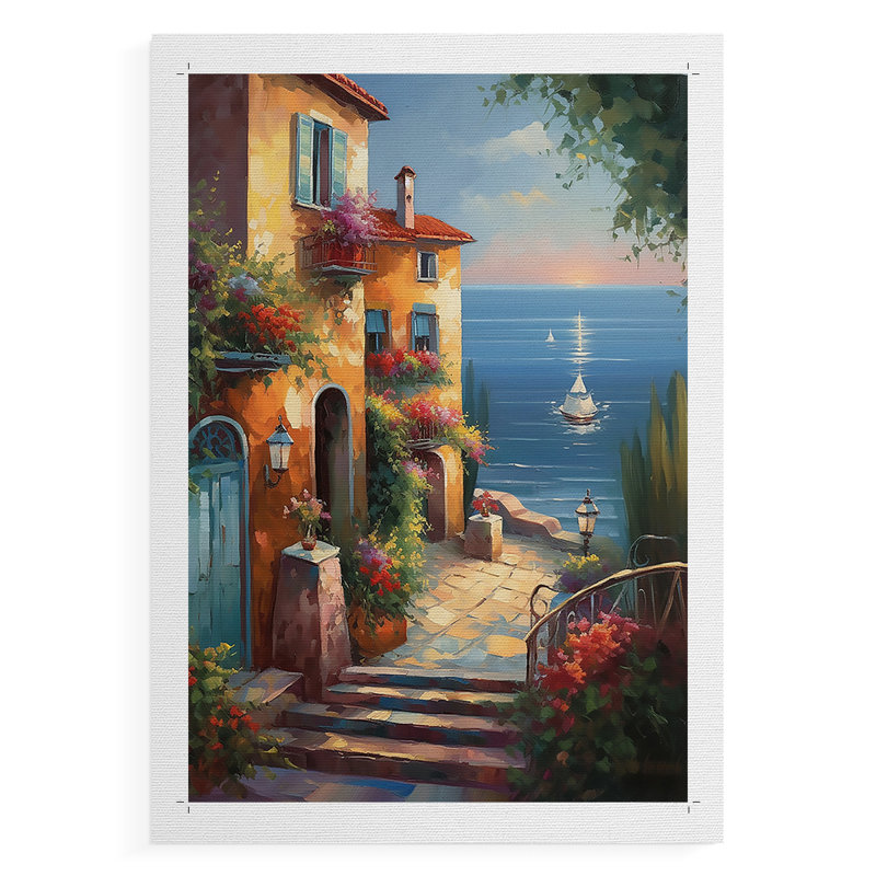 NAUTICAL Series DLX - Impression sur toile seulement - NON CADRE, H 48 po x l 32 po