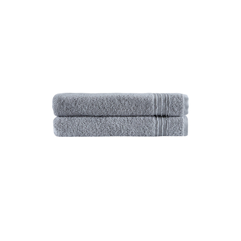 Ziegler Midweight Bath Towel, Light Gray