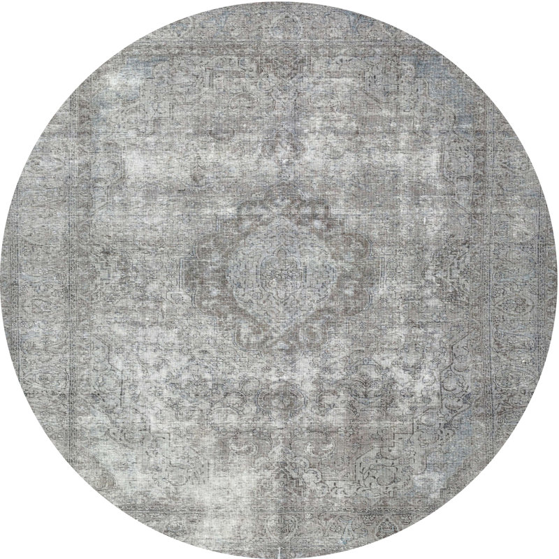 Alber Oriental Indoor Rug, Round 8'