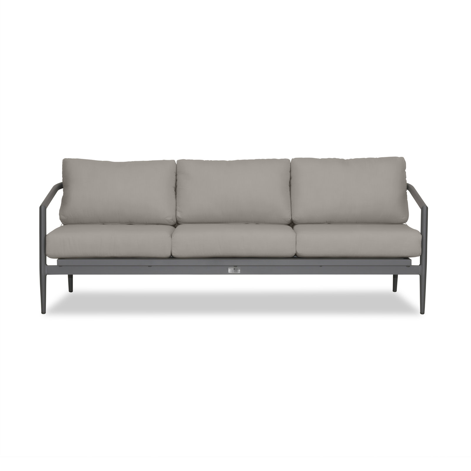 Delaine 83" Sunbrella® Patio Sofa, Canvas Charcoal Sunbrella® Canvas, Slate