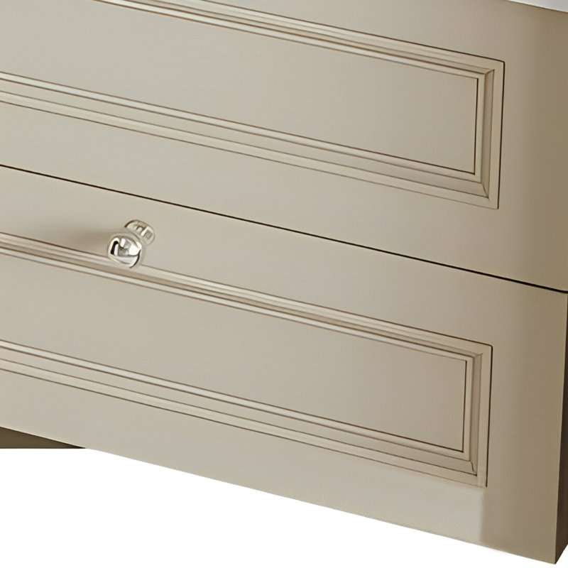 Armoire de salle de bain crème, 67", Beige