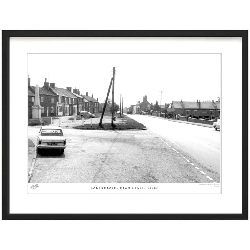 Lakenheath, High Street C1965 by Francis Frith - Single Picture Frame Print, 60cm H x 80cm W  x 2.3cm D