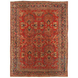 Antique One-of-a-Kind 8'10" X 11'5" Area Rug