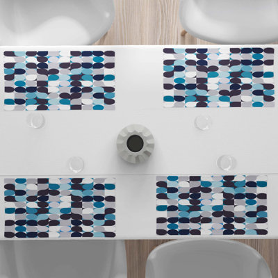 Polyester Geometric Rectangle Placemat