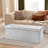 43" Wide Tufted Rectangle Standard Ottoman with Storage-181249695