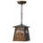 Rustic Lodge 1 - Light Bronze Lantern Pendant