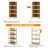 No Assembly Folding Etagere Bookcase-352414135