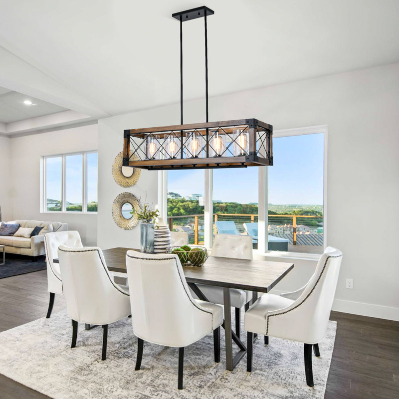 Waynetta 5 - Light Stainless Steel Pendant