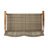 Hampton Wood + Wicker Loveseat