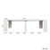 Multifunctional extendable console table