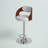 Weinberg Swivel Adjustable Height Faux Leather Bar Stool-2104307816