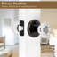 Coolnews Retro Elegant Series - Boutons de porte d'intimité en cristal-60588361