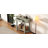 Elegant Retro Console Table With Curved Design And Smooth Glaze For Entryways, Living Rooms And Hallways-1940651355