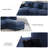 U-Shape Modular Sectional Sofa, 6-Seat Corduroy Convertible Couch with 2 Removable Ottomans & Throw Pillows, Oversized Corner Sofa with Ottoman Modules for Living Room, Apartment, Large Space-107093709