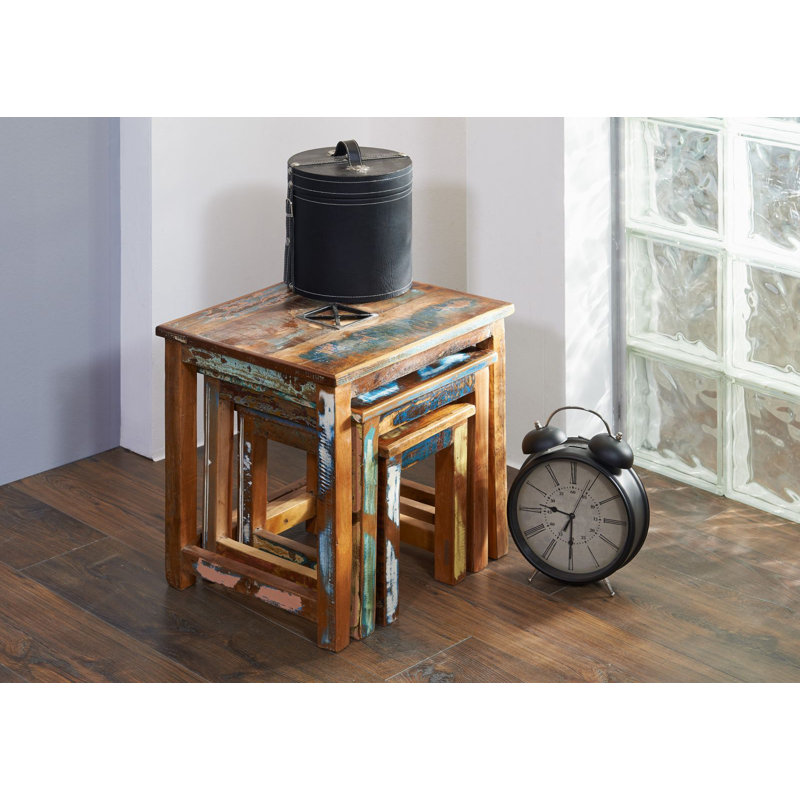 Nature Of Spirit Solid Wood Nesting Tables