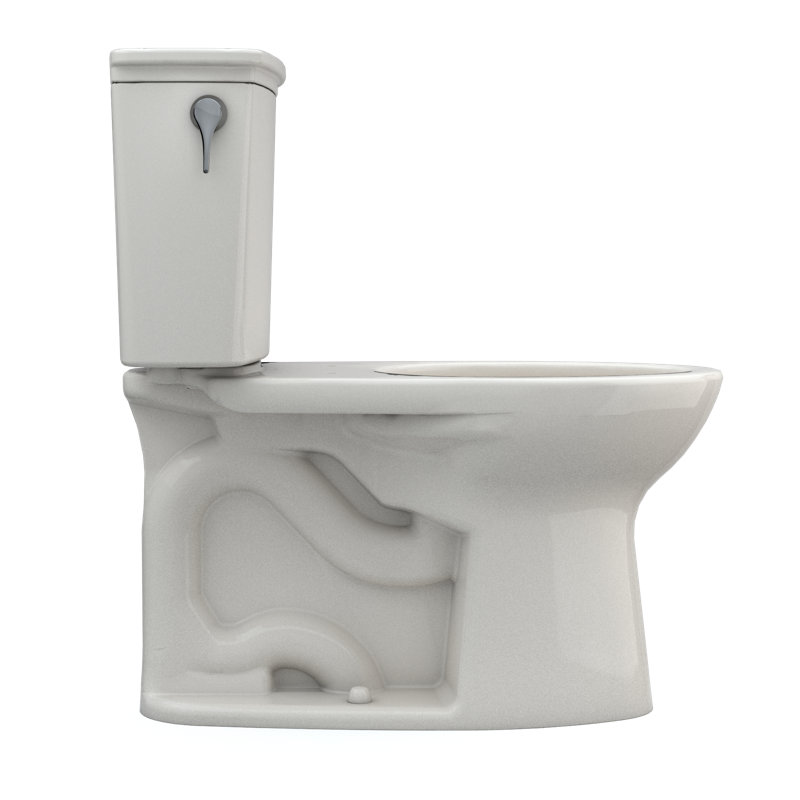 Toilette allongée deux pièces TOTO® Drake® Transitional, Beige Sedona, 10"