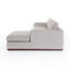 Canapé et méridienne modulaires faisant face à la droite de 129 po de large Marah-125402633-99425703