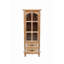 Armoire étroite 54,53 po en bois rustique avec 2 tiroirs-62656863