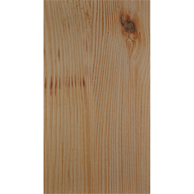 Yorkshire Yorktown avec plaque arrière, H 10 po x l 5,5 po x P 10 po, Sapin de Douglas, Lisse
