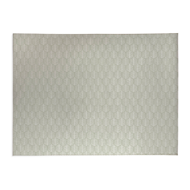 Paillasson Stitch Patch, Vert clair, L 60 po x L 84 po