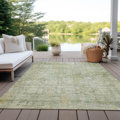 Tapis beige d'intérieur / extérieur lavable à la machine