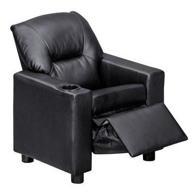 Oakley Kids Recliner Chair Vegan Leather by Olive & Opie