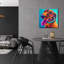 «Dachshund - Turquoise» par Dawg Painter-1813770477
