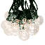 Alsip 50' Outdoor 50 - Bulb Globe String Light-2140593199