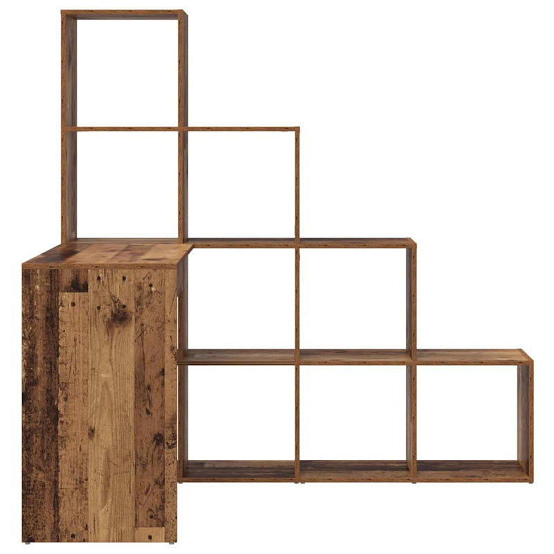 Corner Desk 101.5 X 149.5 X 149.5 Cm Engineered Wood, Old Wood