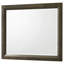 Miroir de commode avec verre biseauté Lahi